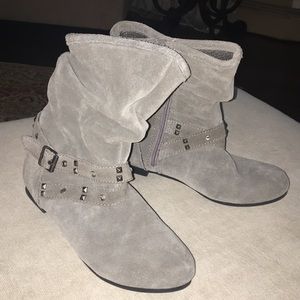 Xhilaration Leather Upper Suede Boot - image 1